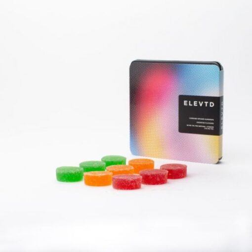 ELEVTD – GUMMIES ASSORTED 270 MG $22 PER BOX