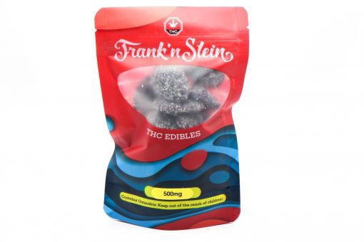 FRANK 'N’ STEIN THC GUMMIES – 500MG - $28 PER BAG