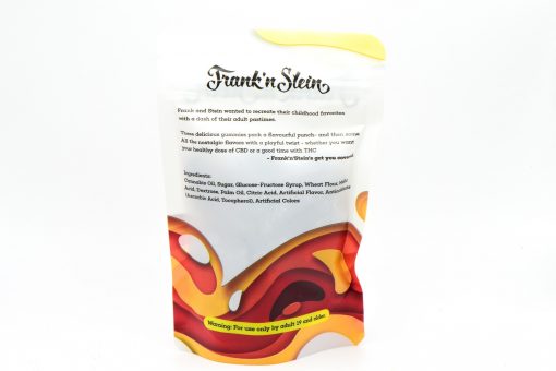 FRANK 'N' STEIN CBD GUMMIES 500MG -$28 PER BAG