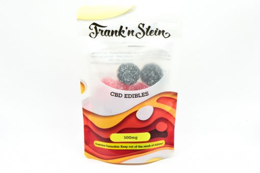 FRANK 'N' STEIN CBD GUMMIES 500MG -$28 PER BAG