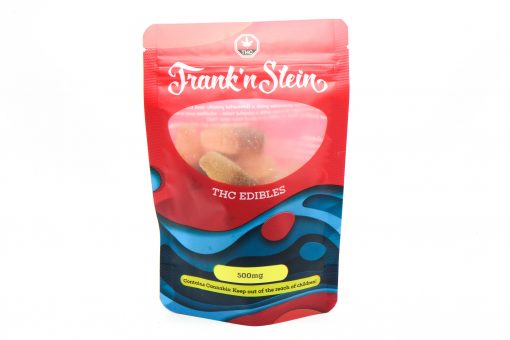 FRANK 'N’ STEIN THC GUMMIES – 500MG - $28 PER BAG