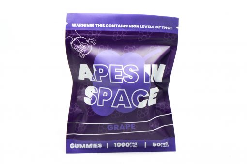 APES IN SPACE THC GUMMIES 1000MG - $38 PER BAG