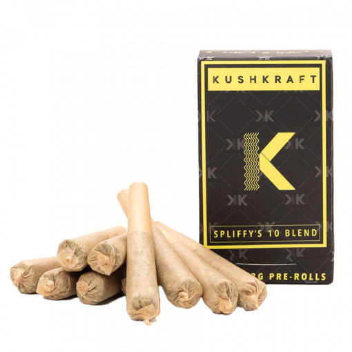 KUSHKRAFT 10 X 0.3G HOUSE BLEND PRE-ROLLS - $28 PER PACK